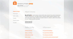 Desktop Screenshot of exekutor.org